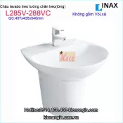 Lavabo treo tường có chân treo INAX L285V-L288VC