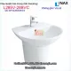 Lavabo treo tường có chân treo INAX L285V-L288VC