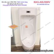Bồn tiểu nam cảm ứng treo tường chính hãng INAX KAG-ASU500V