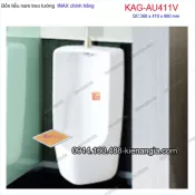 Bồn tiểu nam treo tường chính hãng INAX KAG-AU411V