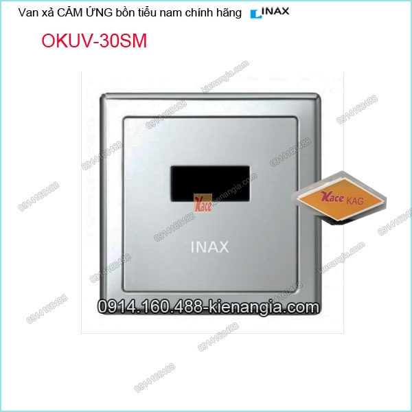 Van xả cảm ứng bồn tiểu nam INAX chính hãng  OKUV-30SM