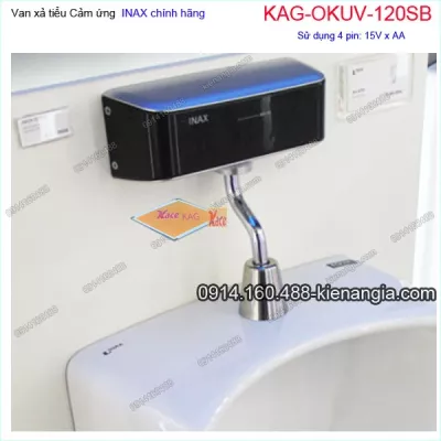 Van xả tiểu nam cảm ứng (ống cong) INAX KAG-OKUV-120SB
