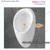 Bồn tiểu nam treo tường INAX KAG-U117V