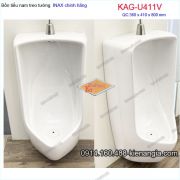 Bồn tiểu nam treo tường INAX KAG-U411V
