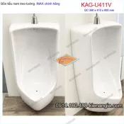 Bồn tiểu nam treo tường INAX KAG-U411V