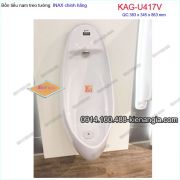 Bồn tiểu nam treo tường INAX KAG-U417V BM2025