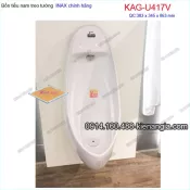 Bồn tiểu nam treo tường INAX KAG-U417V BM2025
