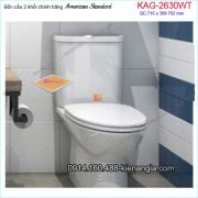 Bồn cầu 2 khối American Stanard chính hãng KAG-2630WT