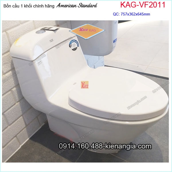 Bồn cầu liền 1 khối American Standard KAG-VF2011