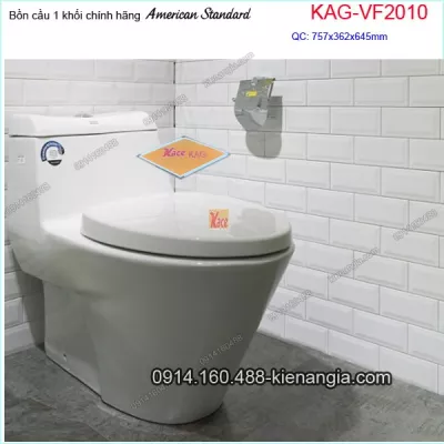 Bồn cầu liền 1 khối American Standard KAG-VF2010 GIÁ KHUYẾN MÃI ĐẶC BIỆT