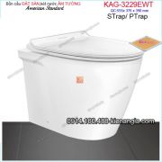 Bồn cầu Đặt sàn,két nước âm tường American Standard KAG-3229EWT