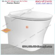Bồn cầu Đặt sàn,két nước âm tường American Standard  KAG-VF2141S