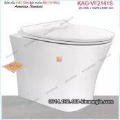 Bồn cầu Đặt sàn,két nước âm tường American Standard  KAG-VF2141S