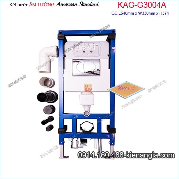 Két nước âm tường American Standard KAG-G3004A