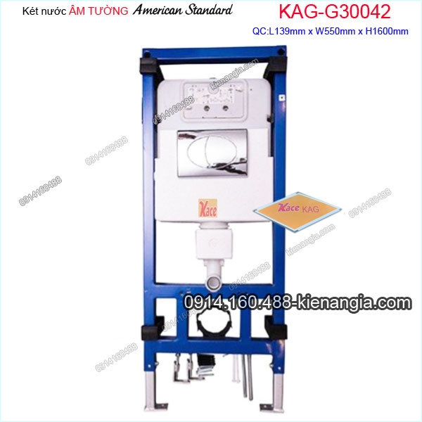 Két nước âm tường American Standard KAG-G30042
