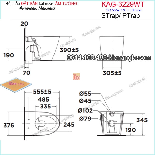 KAG-3229WT-Bon-cau-dat-san-ket-nuoc-am-tuong-American-Standard-chinh-hang-KAG-3229WT-kich-thuoc-lap-dat