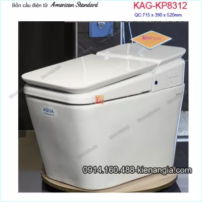 Bồn cầu điện tử American Standard KAG-KP8312 tự động xả -bệ ngồi sưởi ấm