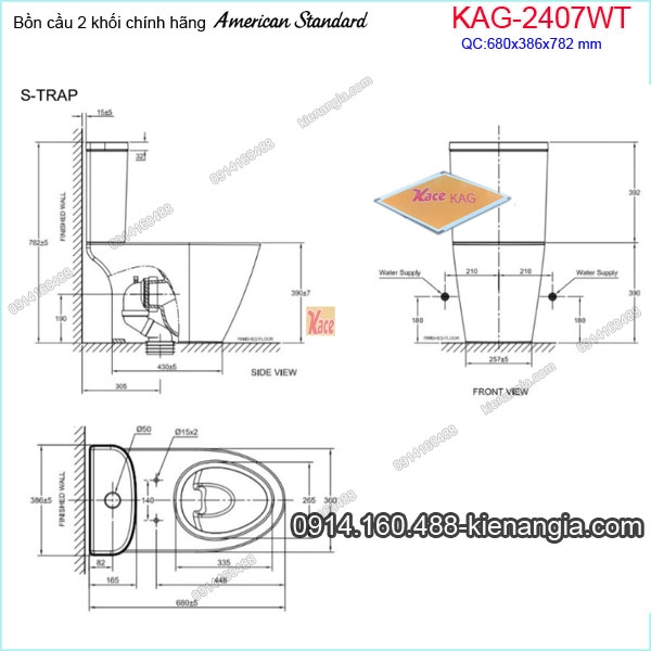 KAG-2407WT-Bon-cau-2-khoi-American-Standard-KAG-2407WT-kich-thuoc-lap-dat