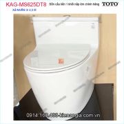 Bồn cầu liền 1 khối TOTO chính hãng xả 2  Nhấn nắp êm KAG-MS625DT8