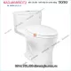 Bồn cầu liền 1 khối TOTO chính hãng xả 2  Nhấn nắp êm KAG-MS855DT2