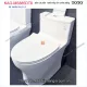 Bồn cầu liền 1 khối TOTO chính hãng xả 2  Nhấn nắp êm KAG-MS885DT8