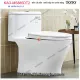 Bồn cầu liền 1 khối TOTO chính hãng xả 2 Nhấn nắp êm KAG-MS885DT2