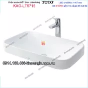 Chậu lavabo Vuông ĐẶT BÀN TOTO TOTO 380X500mm KAG-LT5715