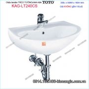Chậu lavabo treo tường TOTO chính hãng 350X500mm KAG-LT240CS