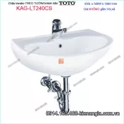 Chậu lavabo treo tường TOTO chính hãng 350X500mm KAG-LT240CS