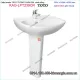 Chậu lavabo chân đứng TOTO chính hãng 500X580mm KAG-LPT239CR