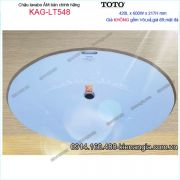 Chậu lavabo Âm bàn đá TOTO chính hãng 420x600mm KAG-LT548