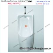 Bồn tiểu nam treo tường TOTO chính hãng 340x380x750 mm KAG-UT570T