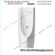 Bồn tiểu nam treo tường TOTO chính hãng 420x380x920-mm-KAG-UT901H