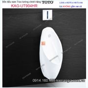 Bồn tiểu nam treo tường TOTO chính hãng 346x-260x675-mm KAG-UT904HR