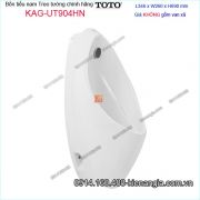 Bồn tiểu nam treo tường TOTO chính hãng 346x-260x690-mm KAG-UT904HN