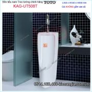 Bồn tiểu nam treo tường TOTO chính hãng 360x340x890mm-KAG-UT508T