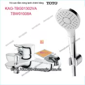 Vòi sen tắm nóng lạnh TOTO chính hãng KAG-TBG01302VA01008A