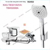 Vòi sen tắm nóng lạnh TOTO chính hãng KAG-TBG01302VA02006A