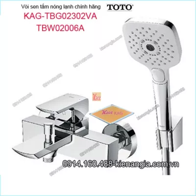 Vòi sen tắm nóng lạnh TOTO chính hãng KAG-TBG02302VA02006A