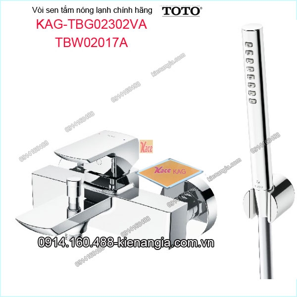 Vòi sen tắm nóng lạnh TOTO chính hãng KAG-TBG02302VA02017A