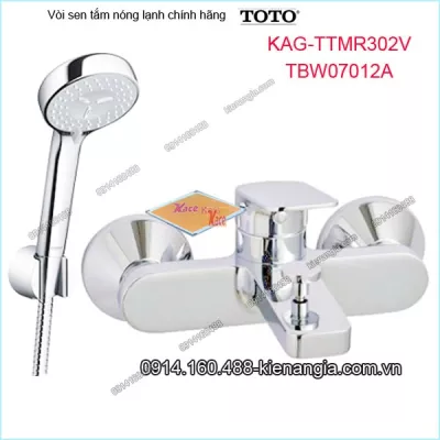 Vòi sen tắm nóng lạnh TOTO chính hãng KAG-TTMR302VTBW07012A