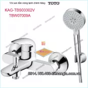 Vòi sen tắm nóng lạnh TOTO chính hãng KAG-TBS03302VTBW07009A