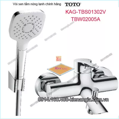 Vòi sen tắm nóng lạnh TOTO chính hãng KAG-TBS01302V02005A