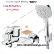Vòi sen tắm nóng lạnh TOTO chính hãng KAG-TBS04302VTBW02005A
