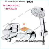 Vòi sen tắm nóng lạnh TOTO chính hãng KAG-TBS04302VTBW03002B