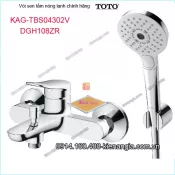Vòi sen tắm nóng lạnh TOTO chính hãng KAG-TBS04302V108ZR