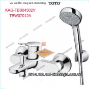 Vòi sen tắm nóng lạnh TOTO chính hãng KAG-TBS04302VTBW07012A
