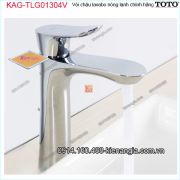 Vòi chậu lavabo  BÁN ÂM BÀN nóng lạnh chính hãng TOTO KAG-TLG01304V