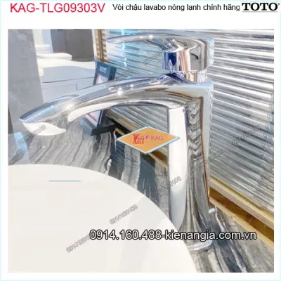 Vòi chậu lavabo BÁN ÂM BÀN nóng lạnh chính hãng TOTO KAG-TLG09303V