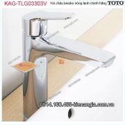 Vòi chậu lavabo  BÁN ÂM BÀN nóng lạnh chính hãng TOTO KAG-TLG03303V